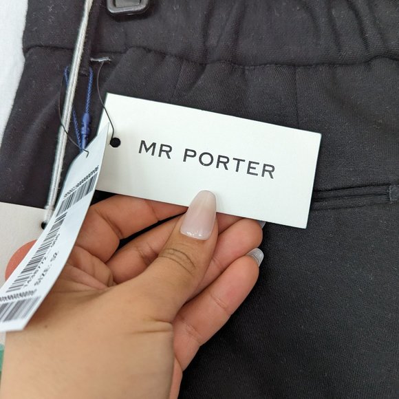 Mr Porter Incotex Black Slim Fit Slacks Size 52 - Picture 9 of 13